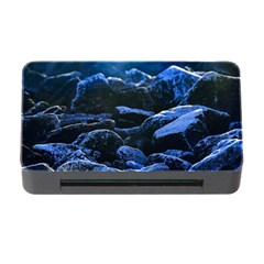 Big Rocks Illuminated By Sunlight Print Memory Card Reader With Cf by dflcprintsclothing