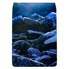 Big Rocks Illuminated By Sunlight Print Removable Flap Cover (l) by dflcprintsclothing