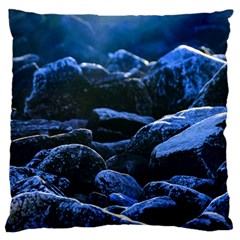 Big Rocks Illuminated By Sunlight Print Standard Flano Cushion Case (one Side) by dflcprintsclothing