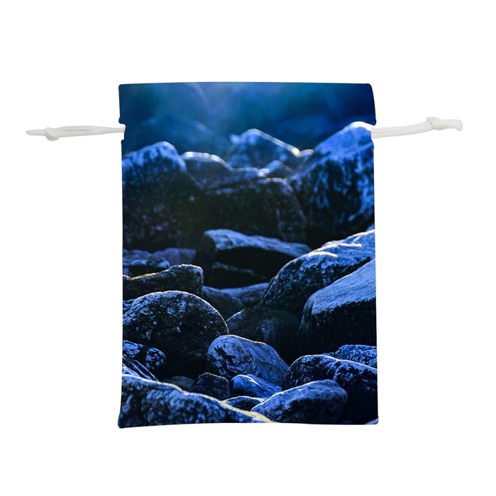 Big Rocks Illuminated By Sunlight Print Lightweight Drawstring Pouch (S)