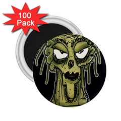 Ugly Monster Portrait Drawing 2 25  Magnets (100 Pack)  by dflcprintsclothing