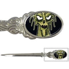 Ugly Monster Portrait Drawing Letter Opener by dflcprintsclothing