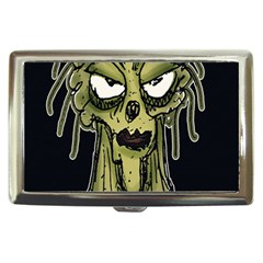 Ugly Monster Portrait Drawing Cigarette Money Case