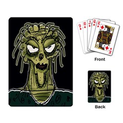 Ugly Monster Portrait Drawing Playing Cards Single Design (rectangle) by dflcprintsclothing