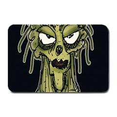 Ugly Monster Portrait Drawing Plate Mats by dflcprintsclothing