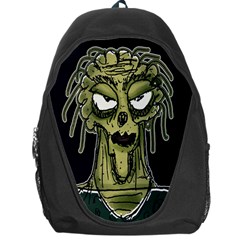 Ugly Monster Portrait Drawing Backpack Bag