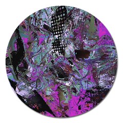 Lo-fi Hyperactivity Magnet 5  (round) by MRNStudios