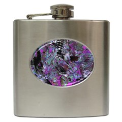 Lo-fi Hyperactivity Hip Flask (6 Oz) by MRNStudios