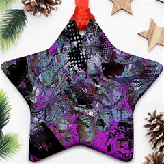 Lo-fi Hyperactivity Star Ornament (two Sides) by MRNStudios