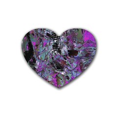 Lo-fi Hyperactivity Heart Coaster (4 Pack)  by MRNStudios