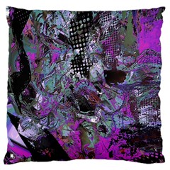 Lo-fi Hyperactivity Standard Flano Cushion Case (one Side) by MRNStudios