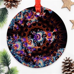 Viral Mandala Ornament (round) by MRNStudios