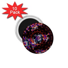 Viral Mandala 1 75  Magnets (10 Pack)  by MRNStudios