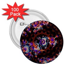 Viral Mandala 2 25  Buttons (100 Pack)  by MRNStudios