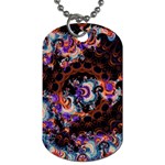 Viral Mandala Dog Tag (One Side) Front