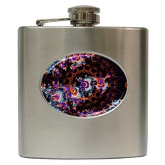 Viral Mandala Hip Flask (6 Oz) by MRNStudios