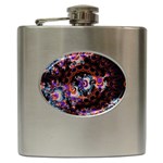 Viral Mandala Hip Flask (6 oz) Front