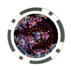 Viral Mandala Poker Chip Card Guard (10 Pack) by MRNStudios