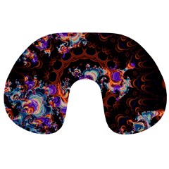 Viral Mandala Travel Neck Pillow by MRNStudios