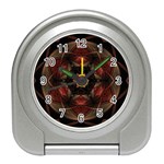 Mrn Medallion Travel Alarm Clock Front