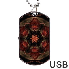 Mrn Medallion Dog Tag Usb Flash (two Sides) by MRNStudios