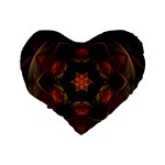 Mrn Medallion Standard 16  Premium Heart Shape Cushions Back