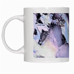 Landslide Baby Blue White Mugs by MRNStudios