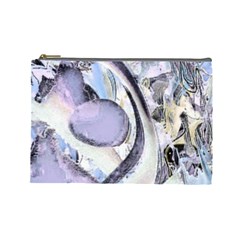 Landslide Baby Blue Cosmetic Bag (large) by MRNStudios