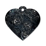 Slammer Dog Tag Heart (One Side) Front