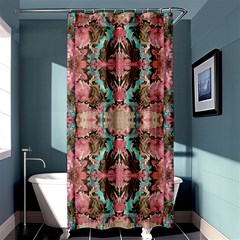 Velvet Arabesque Shower Curtain 36  X 72  (stall)  by kaleidomarblingart