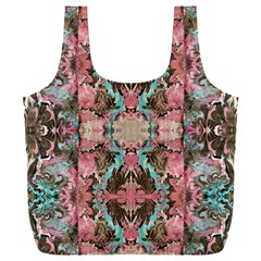 Velvet Arabesque Full Print Recycle Bag (xxxl) by kaleidomarblingart