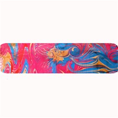 Abstract Flames Large Bar Mats by kaleidomarblingart