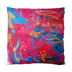 Abstract Flames Standard Cushion Case (one Side) by kaleidomarblingart