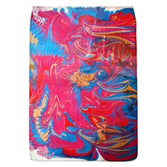 Abstract Flames Removable Flap Cover (l) by kaleidomarblingart