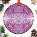 Painted gem Ornament (Round) Front