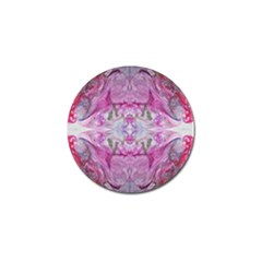 Painted Gem Golf Ball Marker (4 Pack) by kaleidomarblingart