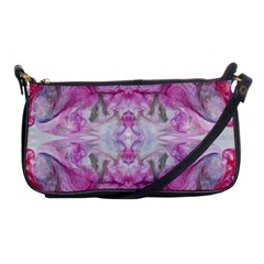 Painted Gem Shoulder Clutch Bag by kaleidomarblingart