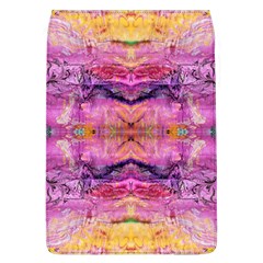 Magenta Kaleidoscope Removable Flap Cover (l) by kaleidomarblingart