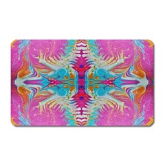 Indian Summer I Magnet (rectangular) by kaleidomarblingart