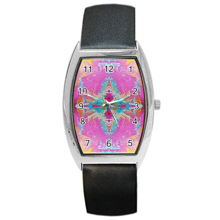 Indian Summer I Barrel Style Metal Watch