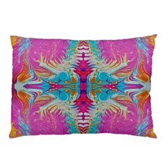 Indian Summer I Pillow Case by kaleidomarblingart