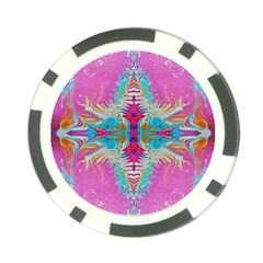 Indian Summer I Poker Chip Card Guard (10 Pack) by kaleidomarblingart