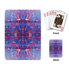 Red Blue Repeats Playing Cards Single Design (Rectangle)