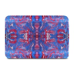 Red Blue Repeats Plate Mats