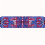 Red Blue Repeats Large Bar Mats 32 x8.5  Bar Mat