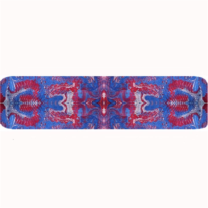 Red Blue Repeats Large Bar Mats