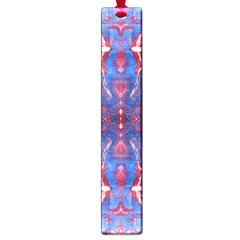 Red Blue Repeats Large Book Marks