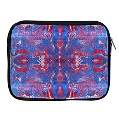 Red Blue Repeats Apple iPad 2/3/4 Zipper Cases