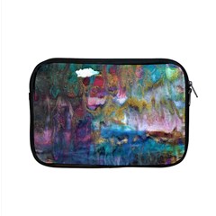 Abstract Turquoise Apple Macbook Pro 15  Zipper Case by kaleidomarblingart