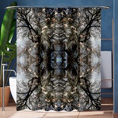 Spring Patterns Repeat Shower Curtain 60  x 72  (Medium) 